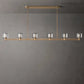 Demart Linear Chandelier 72" for Living Room, Bedroom, Dining Table-Meet Lighting