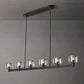 Demart Linear Chandelier 72" for Living Room, Bedroom, Dining Table-Meet Lighting