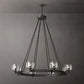 Demart Round Chandelier 48" for Living Room, Bedroom, Dining Table-Meet Lighting