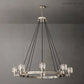 Demart Round Chandelier 48" for Living Room, Bedroom, Dining Table-Meet Lighting