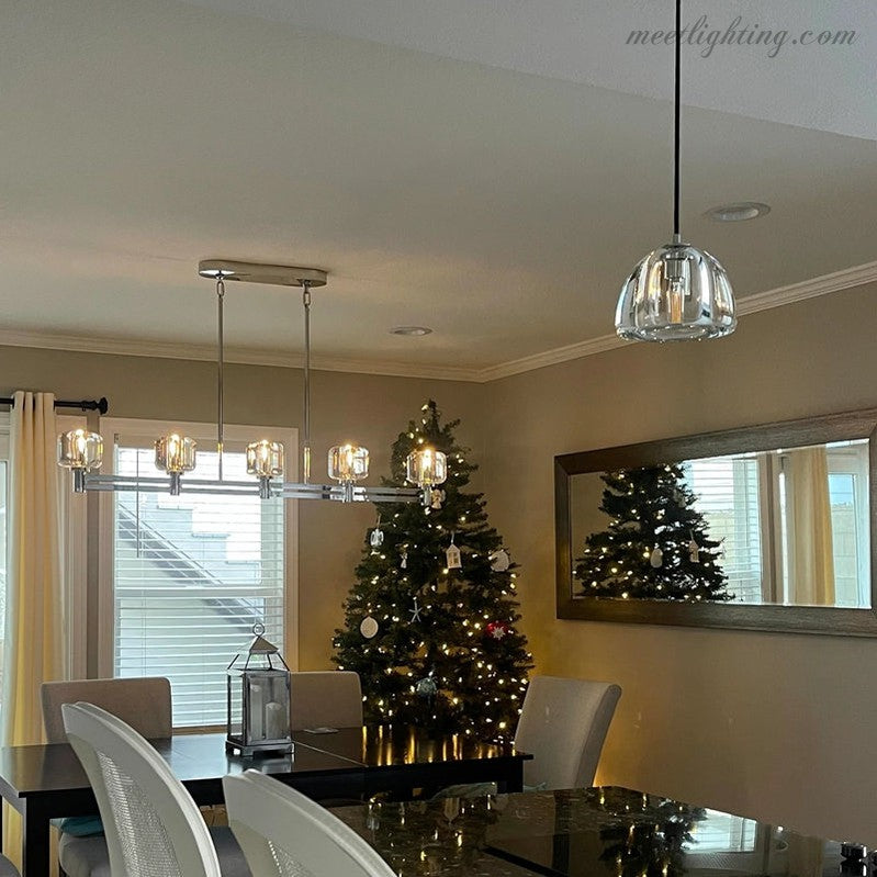 Demart Round Chandelier 60" for Living Room, Bedroom, Dining Table-MEET LIGHTING