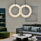 Designer Inspired Alabaster Chandelier Light For Living Room