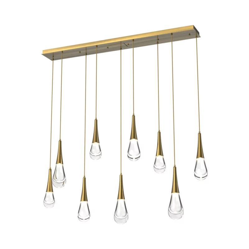 Dolores Linear Chandelier-MEET LIGHTING
