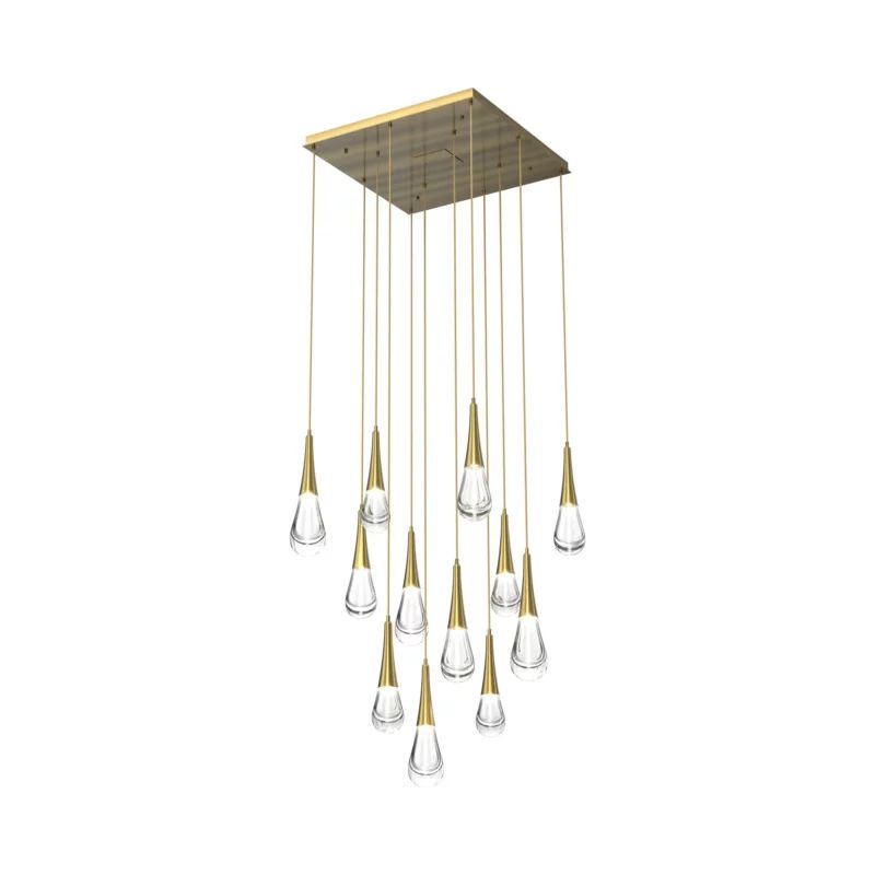 Dolores Square Chandelier-Meet Lighting