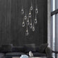 Dolores Square Chandelier-Meet Lighting