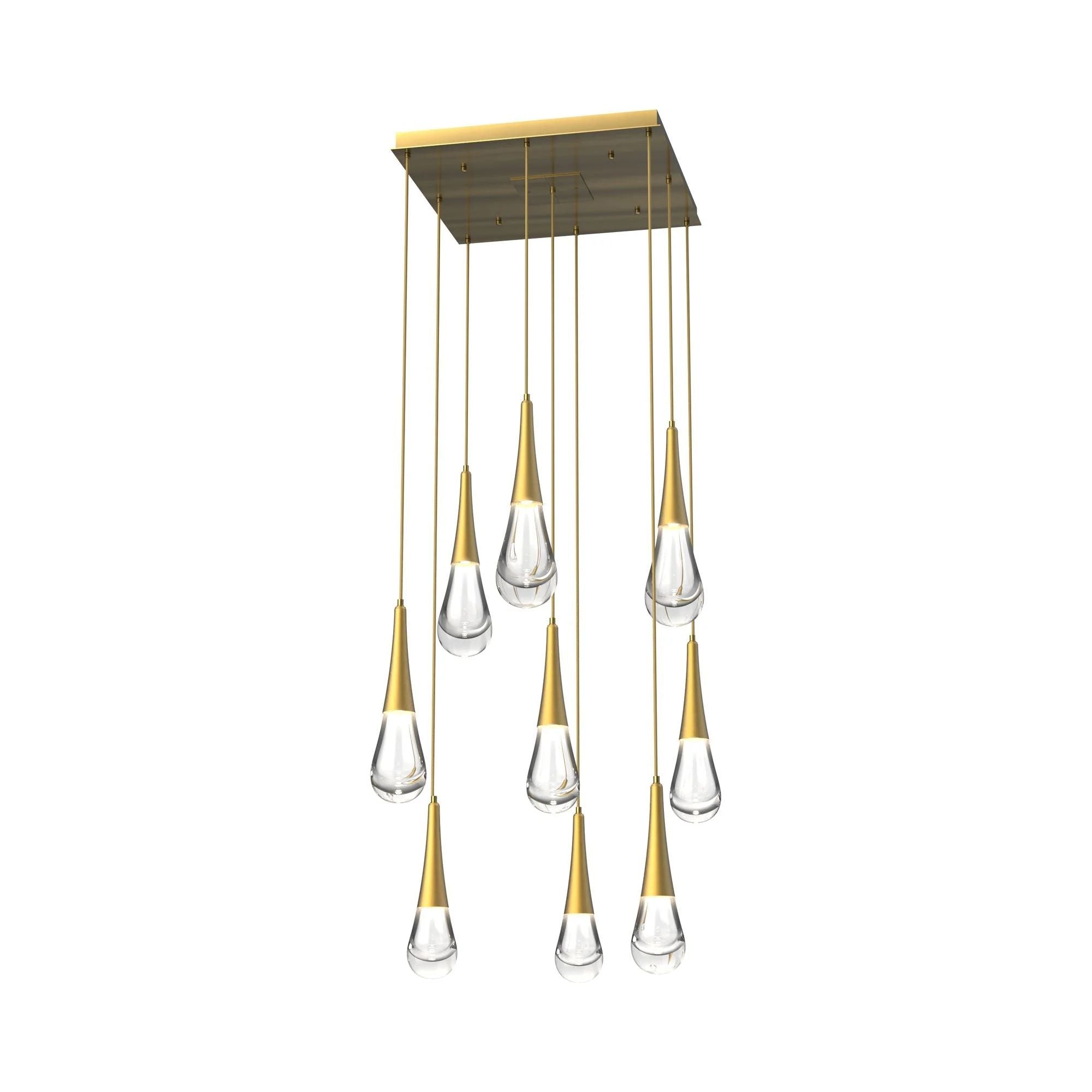Dolores Square Chandelier-MEET LIGHTING