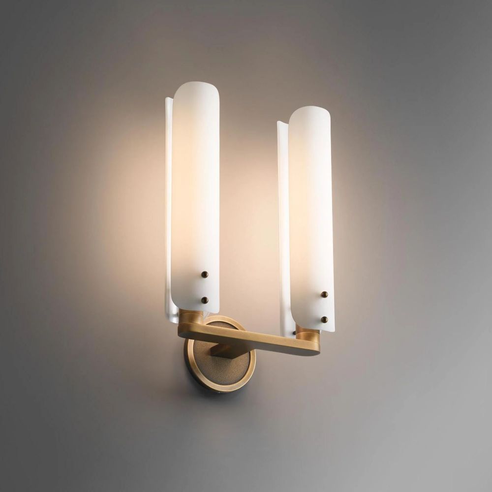 Dorian Double Sconce-Meet Lighting