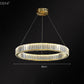 Doro Crystal Round Chandelier-Meet Lighting