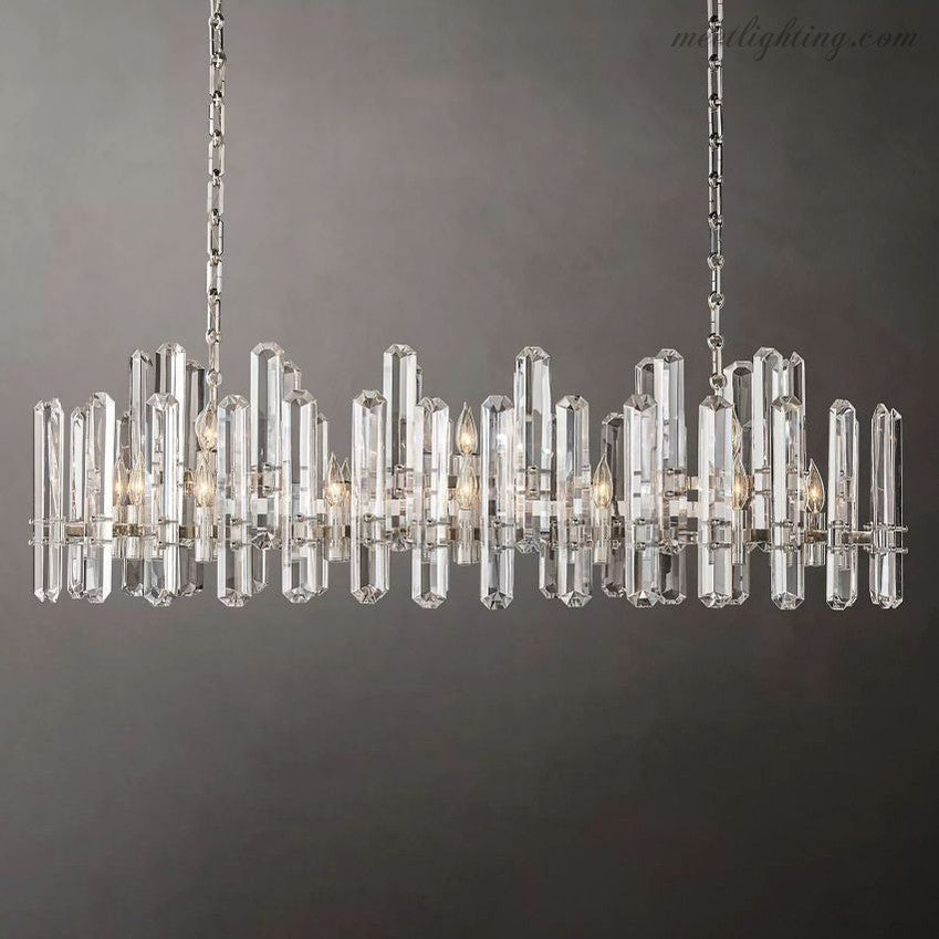 Downton Linear Chandelier 54"-Meet Lighting