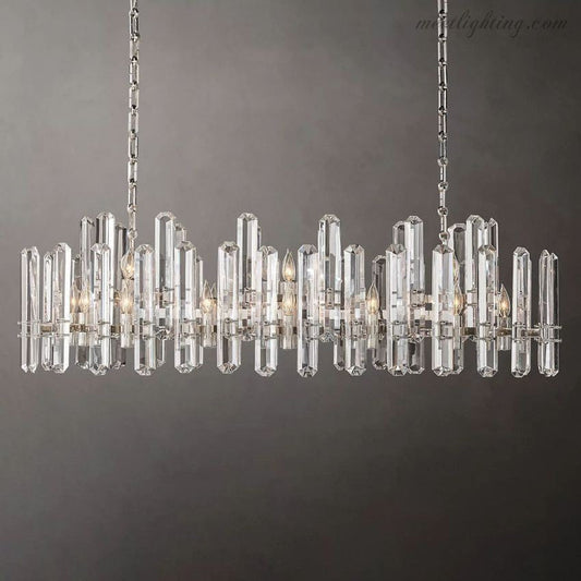 Downton Linear Chandelier 54"-Meet Lighting