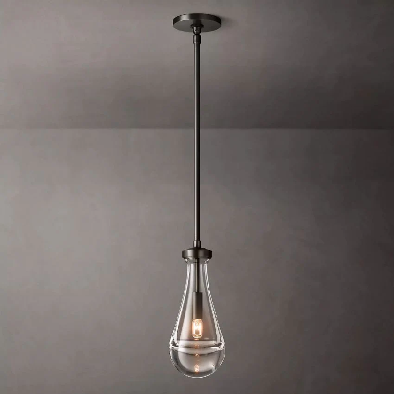 Modern Raindrop Pendant Light, Kitchen Island Pendant Light( Rod)