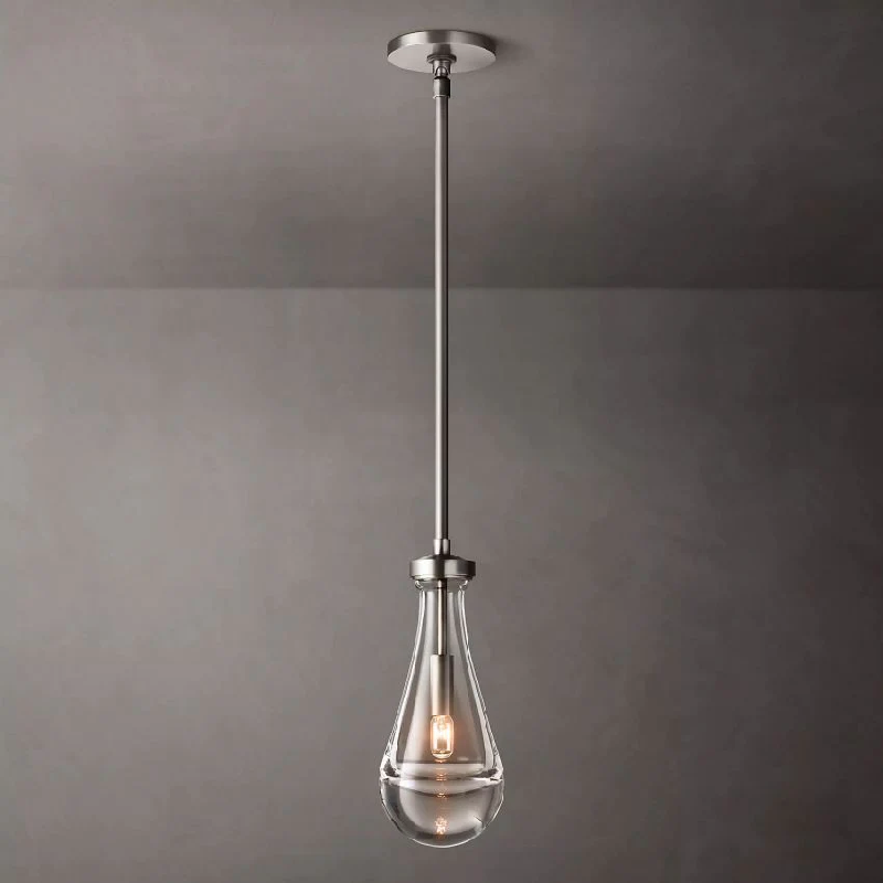 Modern Raindrop Pendant Light, Kitchen Island Pendant Light( Rod)