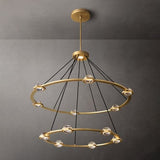 2-Tier Round Chandelier 48