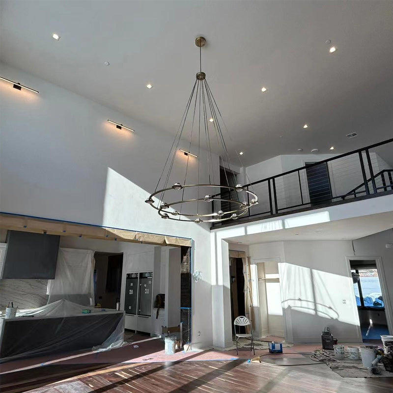 Ecbatant 2-Tier Round Chandelier 60"-MEET LIGHTING