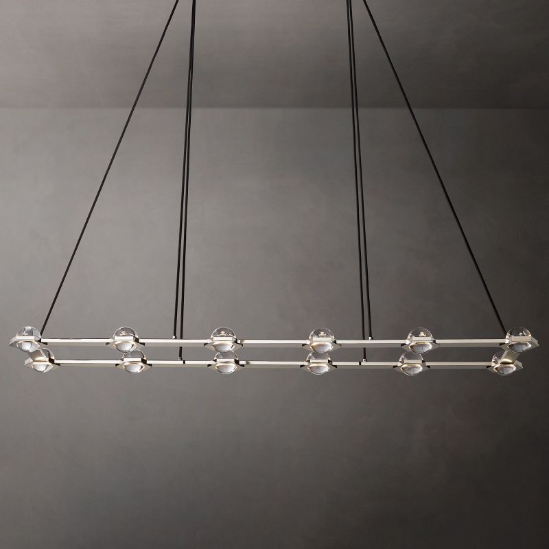 Ecbatant Recyangular Chandelier 72"-Meet Lighting