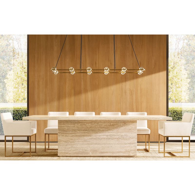 Ecbatant Recyangular Chandelier 72"-Meet Lighting