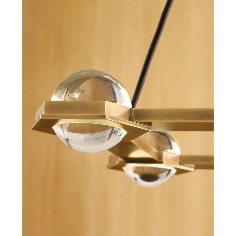 Ecbatant Recyangular Chandelier 72"-Meet Lighting