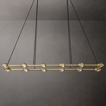 Ecbatant Recyangular Chandelier 72"-Meet Lighting