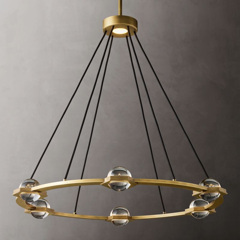 Ecbatant Round Chandelier 36"-Meet Lighting