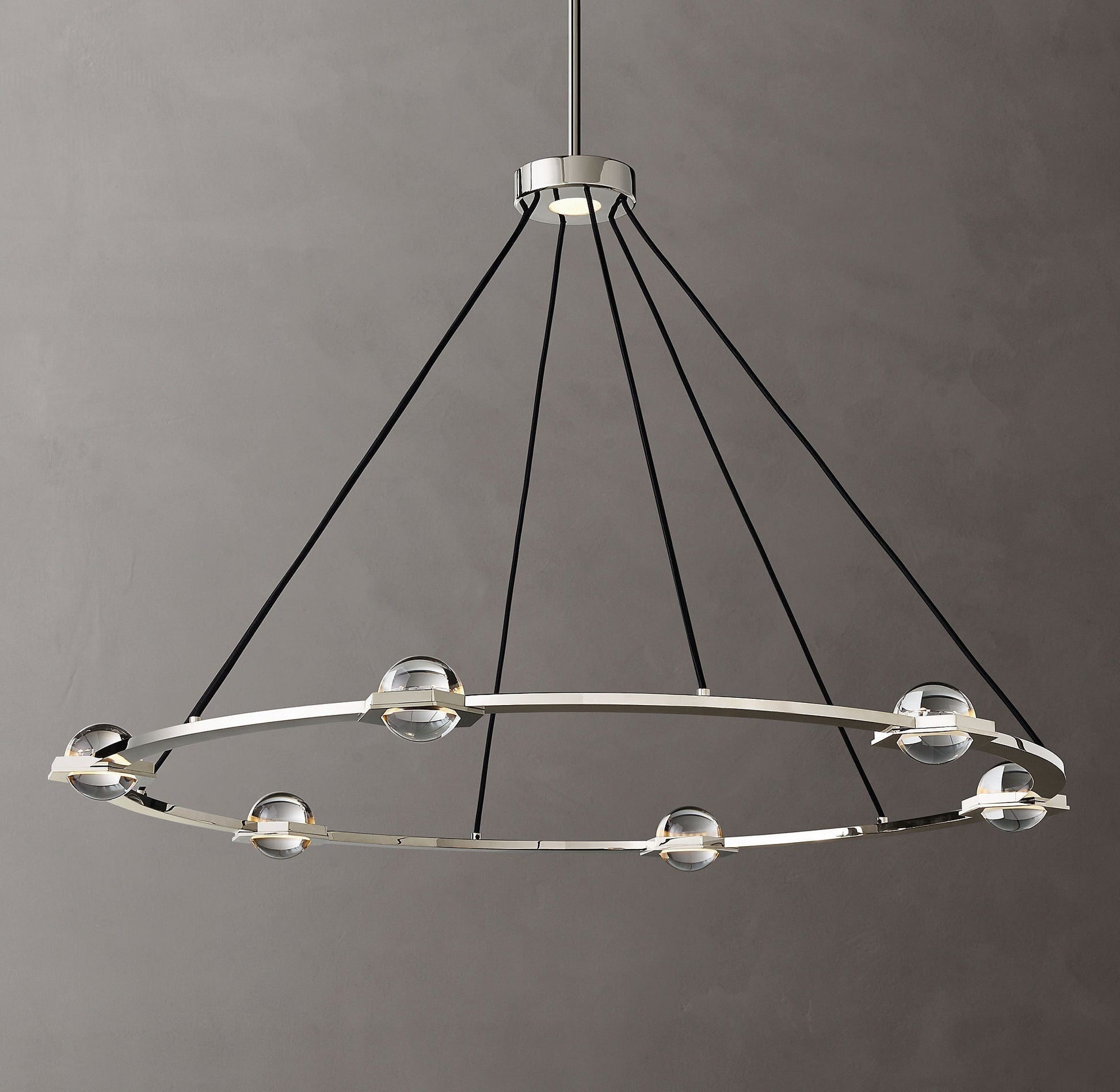 Ecbatant Round Chandelier 48"-Meet Lighting