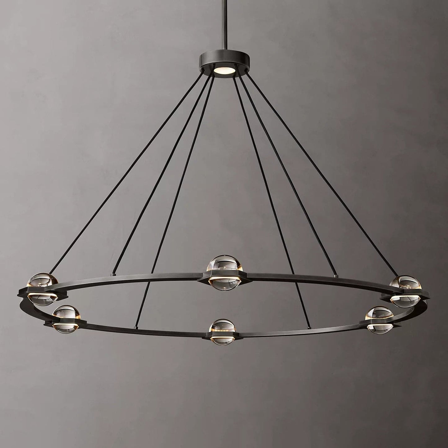 Ecbatant Round Chandelier 48"-Meet Lighting