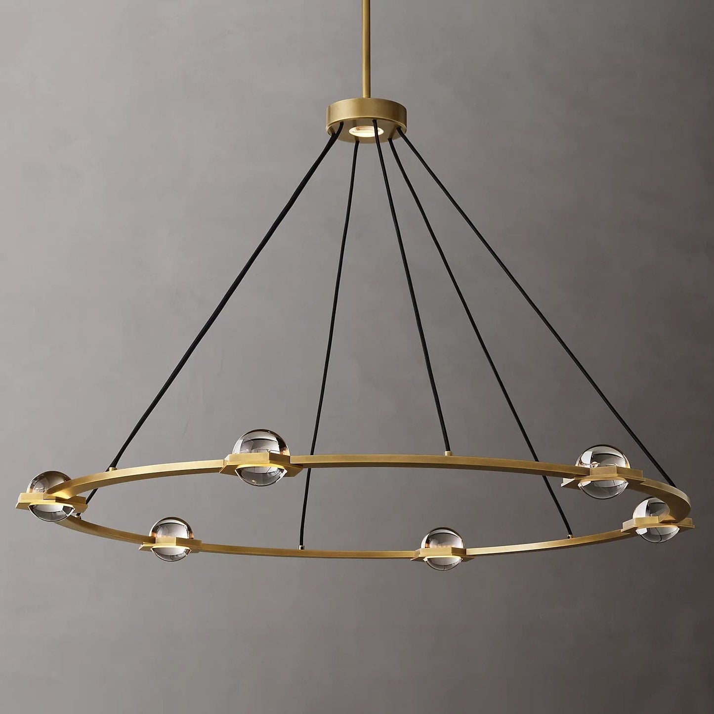 Ecbatant Round Chandelier 48"-Meet Lighting