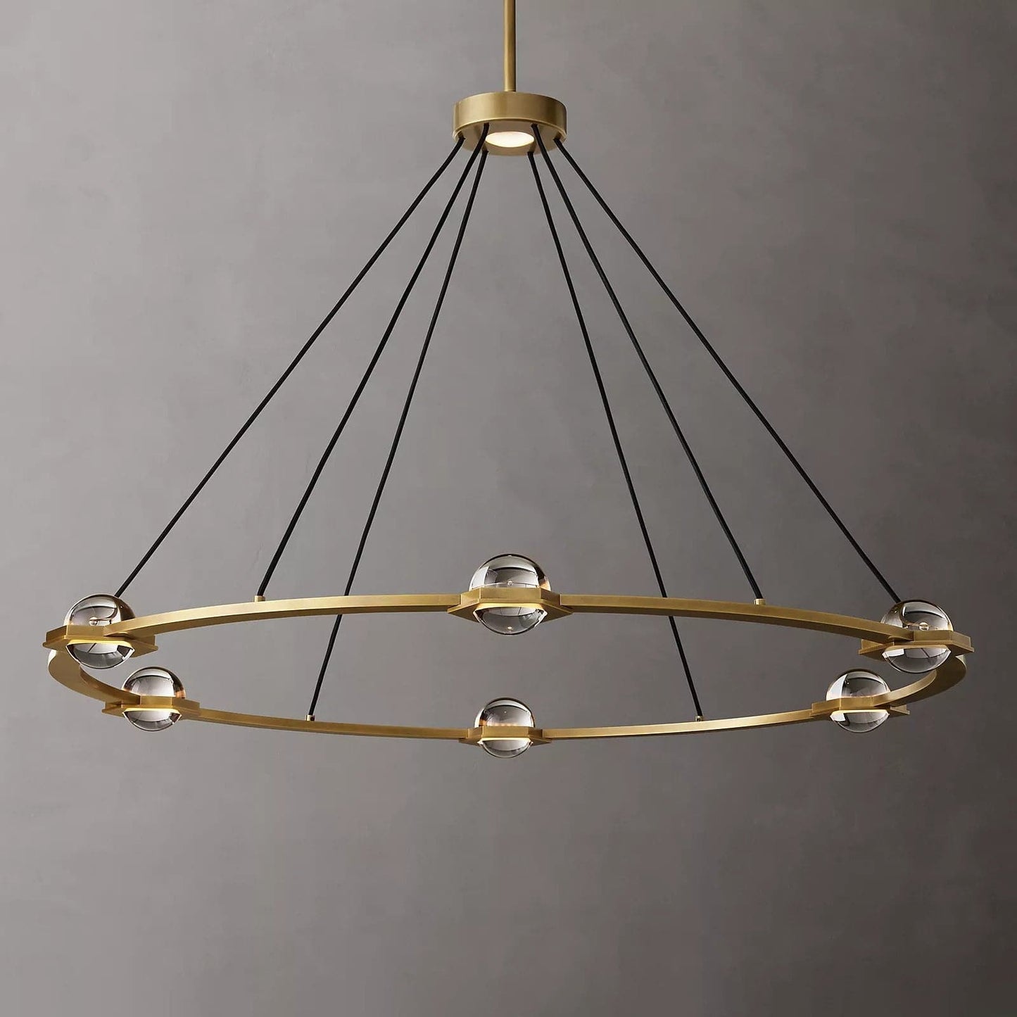 Ecbatant Round Chandelier 48"-Meet Lighting