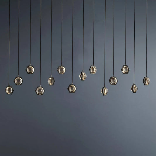 Eclatant Linear Chandelier W 72''-Meet Lighting