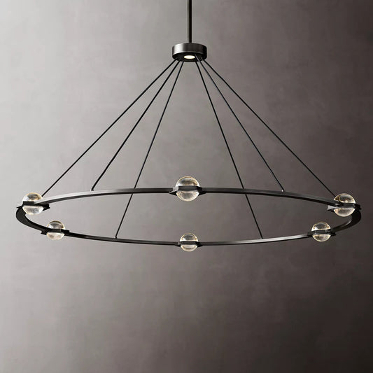 Eclatant Round Chandelier 60"-Meet Lighting