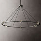 Eclate Round Chandelier 60" chandeliers for dining room,chandeliers for stairways,chandeliers for foyer,chandeliers for bedrooms,chandeliers for kitchen,chandeliers for living room Rbrights Matte Black  