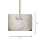 Elancourt Alabaster Pendant-Meet Lighting