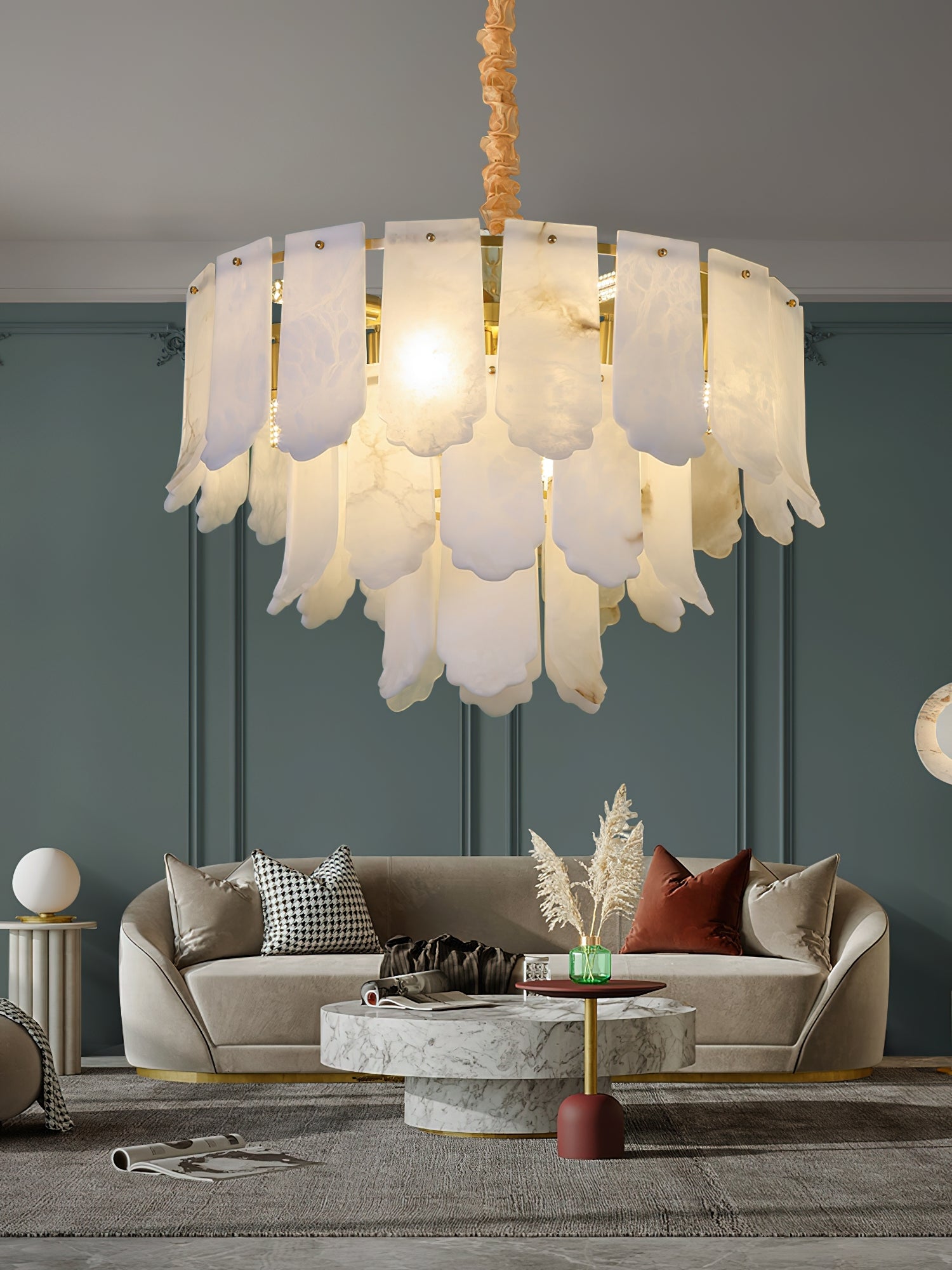 Elba Chandelier-Meet Lighting