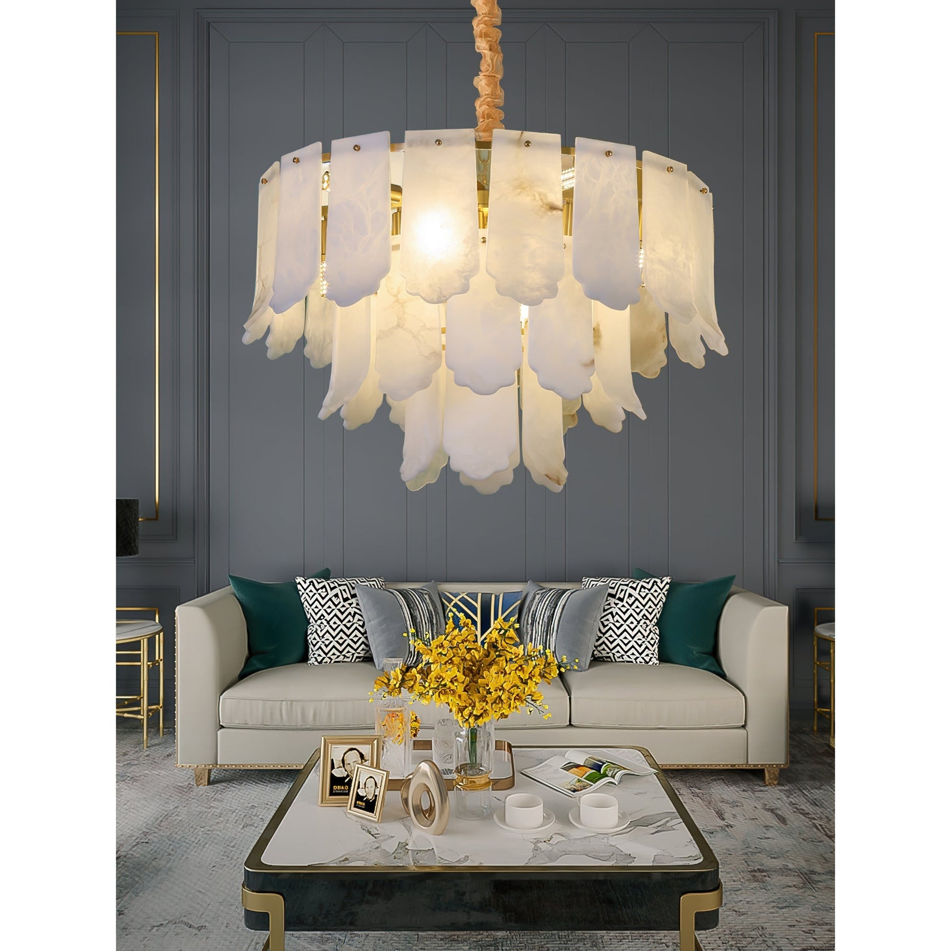 Elba Chandelier-Meet Lighting