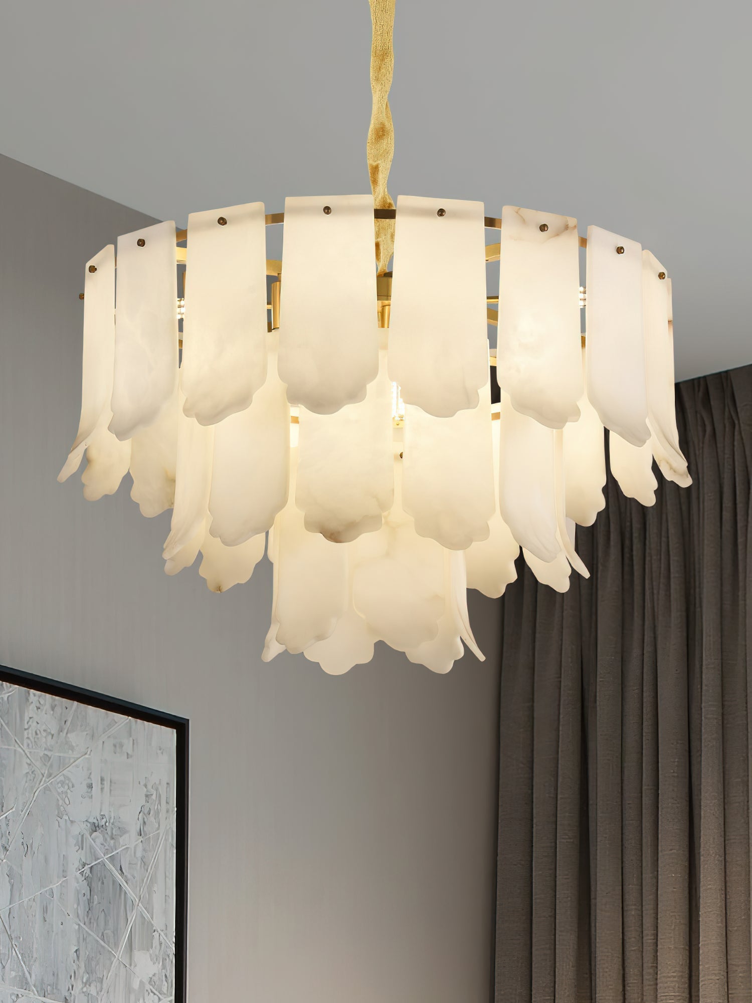 Elba Chandelier-Meet Lighting