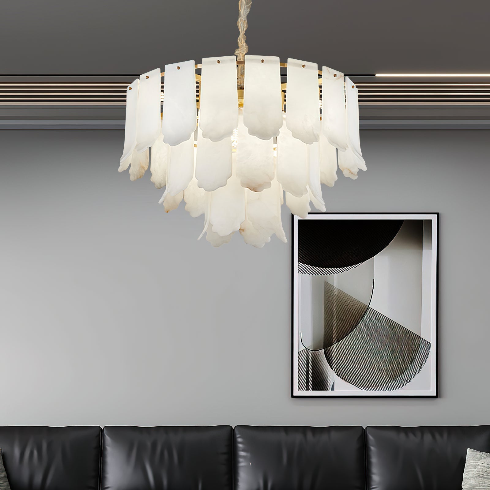 Elba Chandelier-Meet Lighting