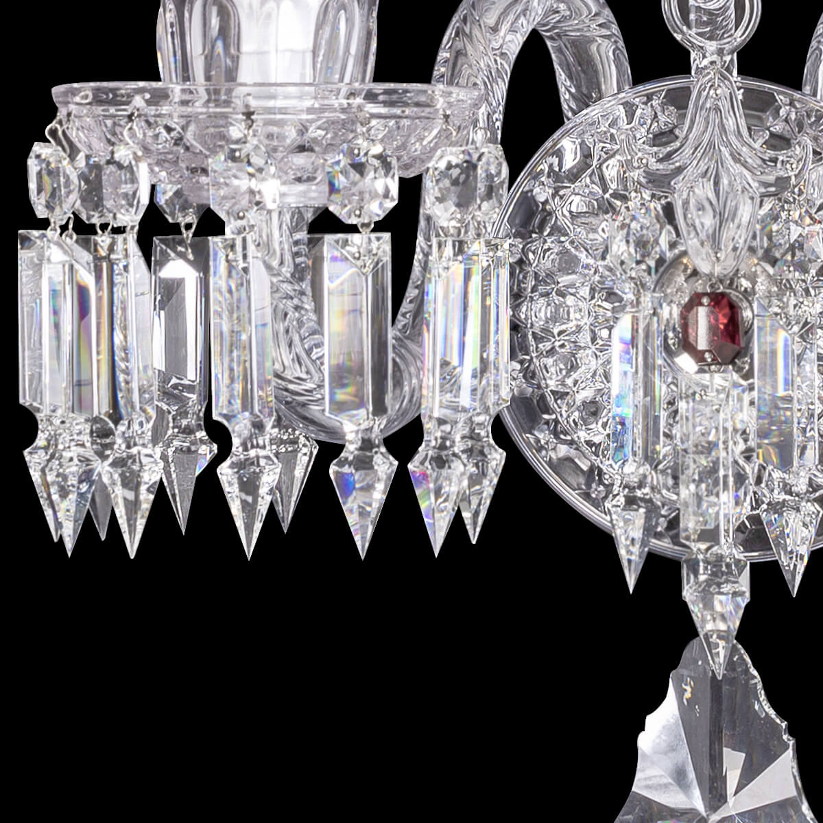 Elegance Crystal Cup Baccarat Wall Sconce-Meet Lighting