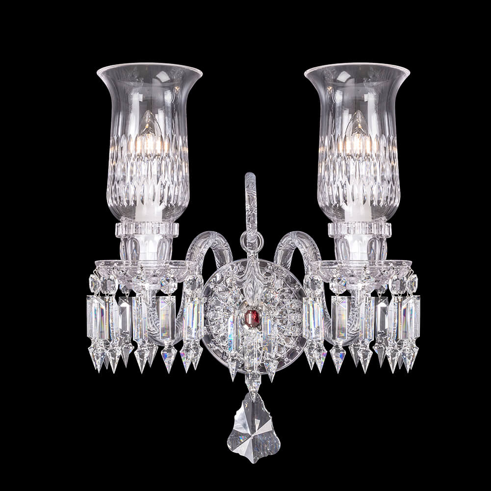 Elegance Crystal Cup Baccarat Wall Sconce-Meet Lighting