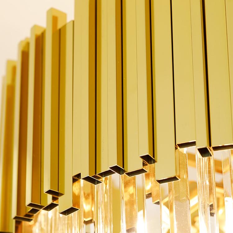 Elian Gillani 2-Story Crystal Chandelier-MEET LIGHTING