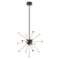 Elvira Round LED Chandelier-Meet Lighting