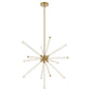 Elvira Round LED Chandelier-Meet Lighting