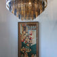 Emile Industrial Wind Round Chandelier 24" 32" 42"-Meet Lighting