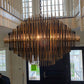 Emile Industrial Wind Round Chandelier 24" 32" 42"-Meet Lighting