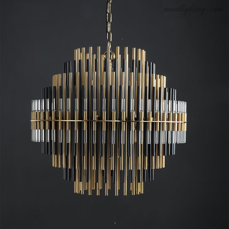 Emily Metal Chandelier For Living Room Dinning Room Bedroom-Meet Lighting