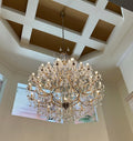 Empire Maria Theresa Crystal Chandelier 60” /50-LIGHT-MEET LIGHTING