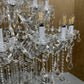 Empire candlestick Royal Crystal chandelier 60”-Meet Lighting