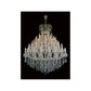 Empire candlestick Royal Crystal chandelier 60”-Meet Lighting