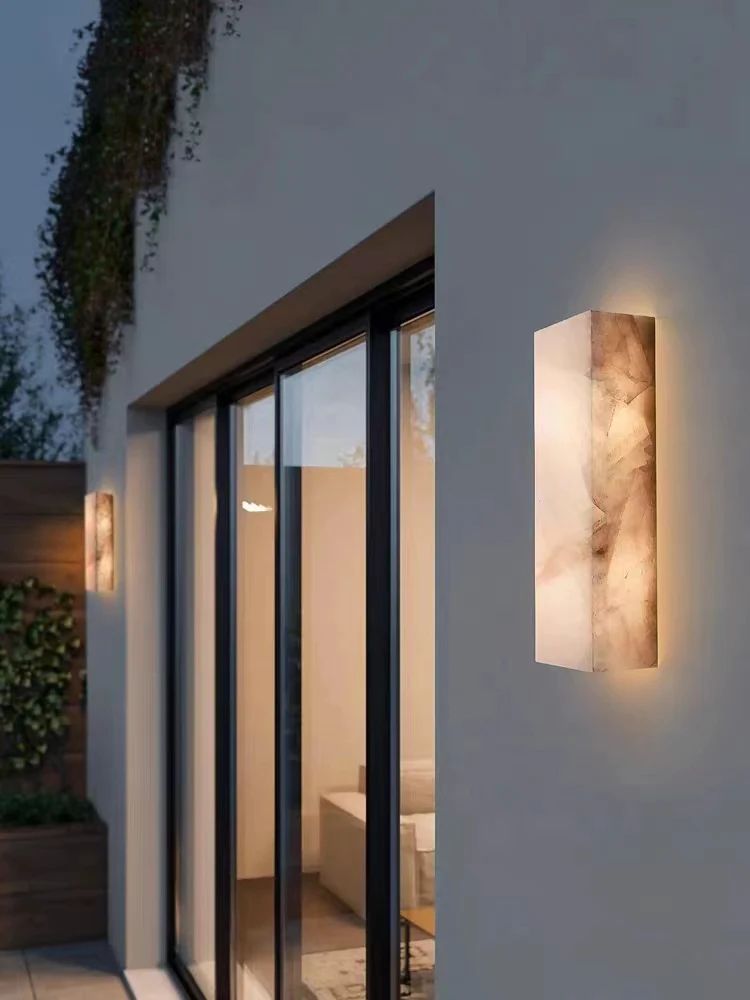 Erater Calcite Wall Sconce-Meet Lighting