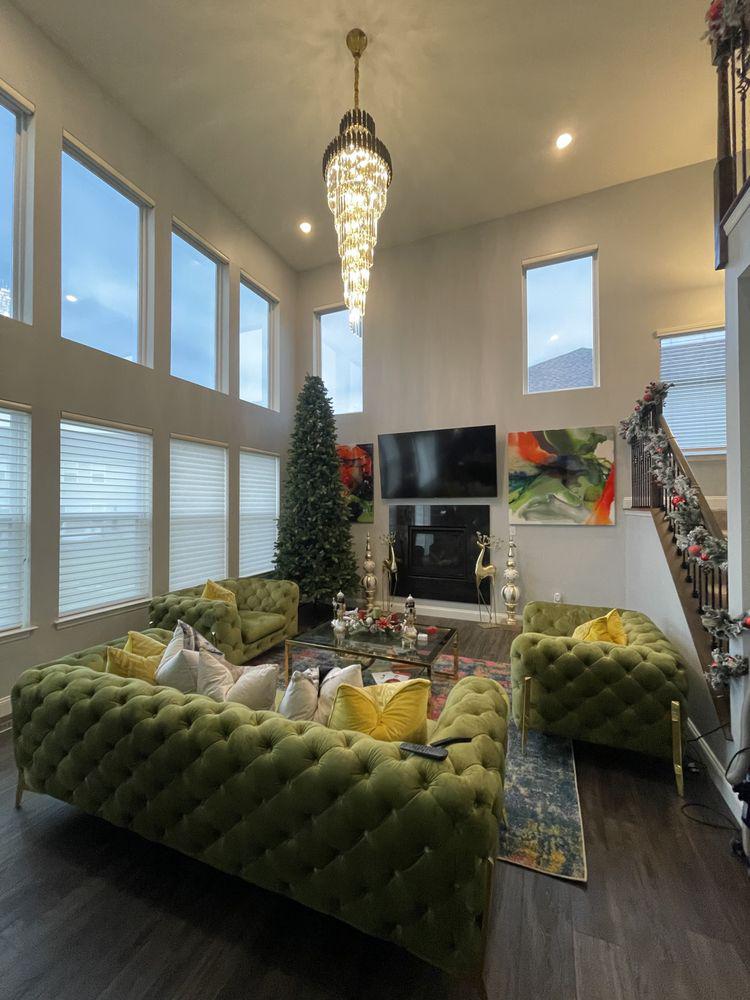 Spiral Crystal Chandelier For Foyer/ Staircase-MEET LIGHTING