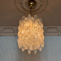 Murano Glass Poliedri Clear Chandelier
