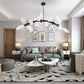 Fashion Grape Artistic Linear Chandelier-Meet Lighting